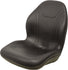 Bobcat Skid Steer Replacement Bucket Seat (Full Pattern) - Fits Various Models - Black Vinyl