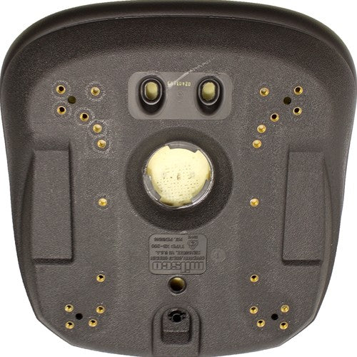 Jacobsen Lawn Mower Replacement Bucket Seat (Full Pattern) - Fits Various Models - Black Vinyl