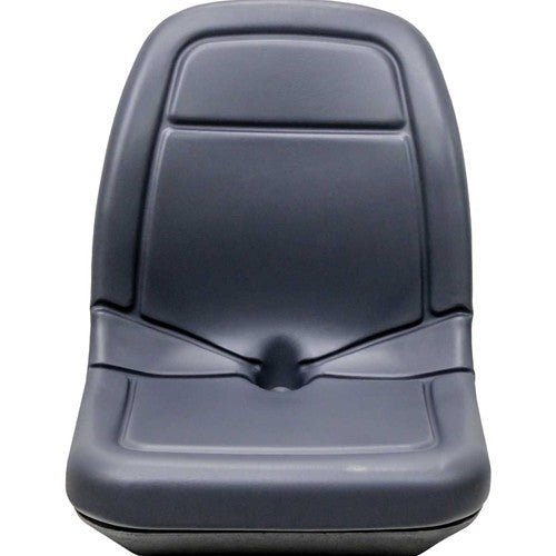 AGCO Lawn Mower Replacement Bucket Seat - Fits Various Models - Gray Vinyl