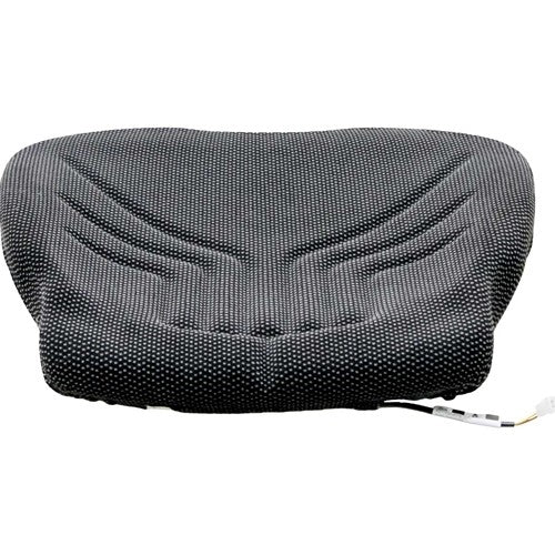 Heated Seat Cushion Replacement - Black/Gray Matrix Cloth