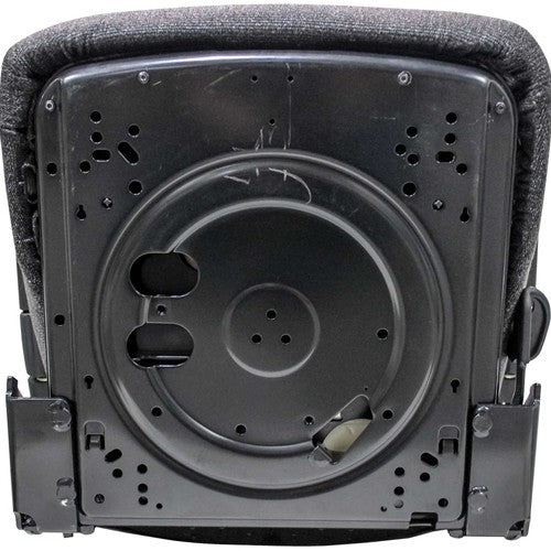 Case IH 5100-5200 Series Maxxum & 71-89 Series Magnum Tractor Replacement Seat Assembly - Fits Various Models - Charcoal Gray Cloth