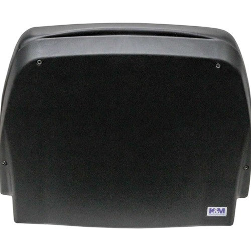 Woods Mow'n Machine Lawn Mower Replacement Bucket Seat - Fits Various Models - Black Vinyl