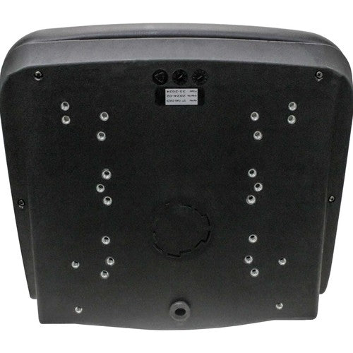 Woods Mow'n Machine Lawn Mower Replacement Bucket Seat - Fits Various Models - Black Vinyl