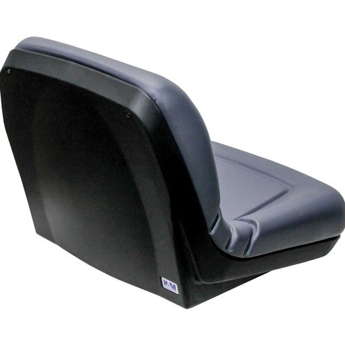 John Deere Lawn Mower Replacement Bucket Seat - Fits Various Models - Gray Vinyl