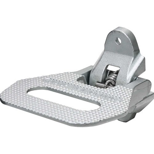 Safety Folding Foot/Grab Step - Zinc Finish