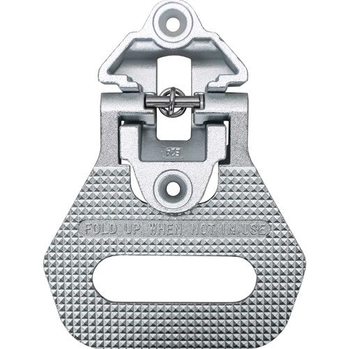 Safety Folding Foot/Grab Step - Zinc Finish