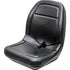 Kubota L3030-L5040-M5-M9960 Series Tractor Replacement Bucket Seat Kit - Fits Various Models - Black Vinyl