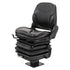 Case 580 Series Loader/Backhoe Replacement Mechanical Suspension Seat Kit - Fits Various Models - Black Vinyl