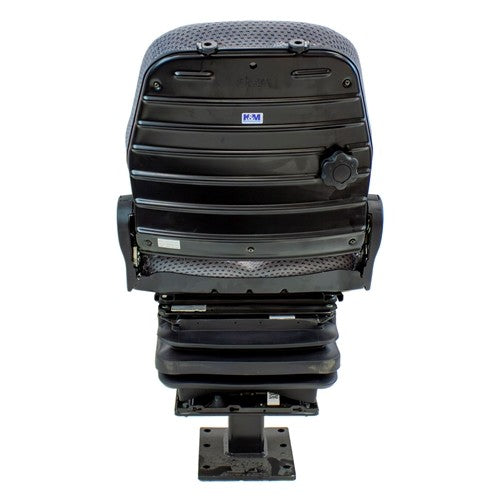 Case 580 Series Loader/Backhoe Replacement Mechanical Suspension Seat Kit - Fits Various Models - Gray Cloth