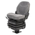 John Deere 310 Series Loader/Backhoe Seat & Mechanical Suspension Kit - Fits Various Models - Gray Cloth