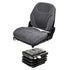 John Deere 310 Series Loader/Backhoe Replacement Seat & Air Suspension Kit - Fits Various Models - Gray Cloth