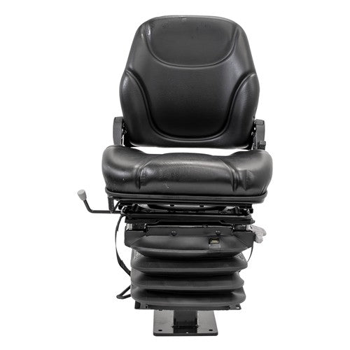 John Deere 310 Series Loader/Backhoe Replacement Seat & Air Suspension Kit - Fits Various Models - Black Vinyl