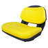 John Deere X300 & X500 Series Lawnmower Replacement Mid-Back Seat -Yellow Vinyl