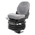 Case 580 Series Loader/Backhoe Replacement Air Suspension Seat Kit - Fits Various Models - Gray Fabric