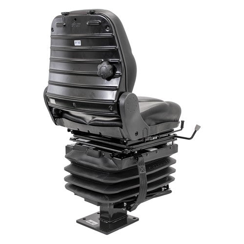 Case 580 Series Loader/Backhoe Replacement Air Suspension Seat Kit - Fits Various Models - Black Vinyl
