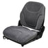Kubota BX2370-L3030-L5040-M5-M9960 Series Compact Tractor Replacement Seat Assembly Kit - Fits Various Models - Gray Cloth