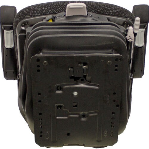 John Deere Log Loader Replacement Seat & Air Suspension - Fits Various Models - Black/Gray Cloth