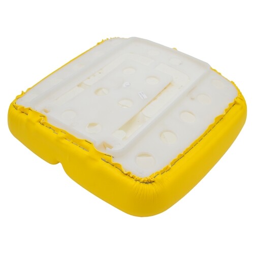 Big Farmer Replacement Seat Cushion - Yellow Vinyl