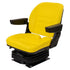 John Deere Tractor Replacement Mechanical Suspension Seat Assembly - Fits Various Models - Yellow Vinyl