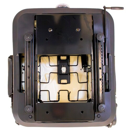 Kubota Lawn Mower Low Profile Replacement Mechanical Suspension Seat w/Armrests - Fits Various Models - Yellow/Black Vinyl