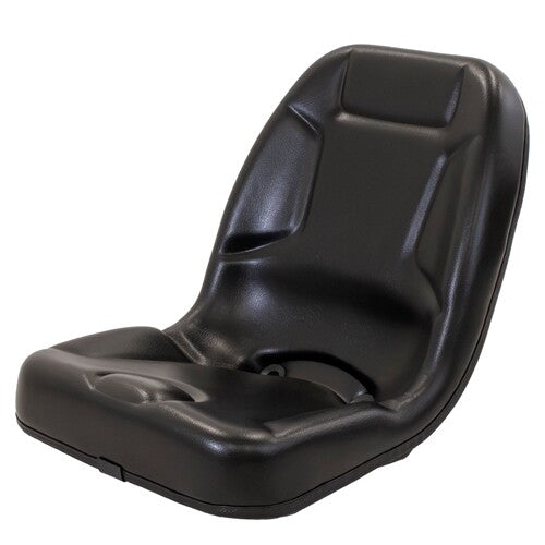 Kubota L5412 Loader/Backhoe Replacement Mid-Back Bucket Seat - Black Vinyl