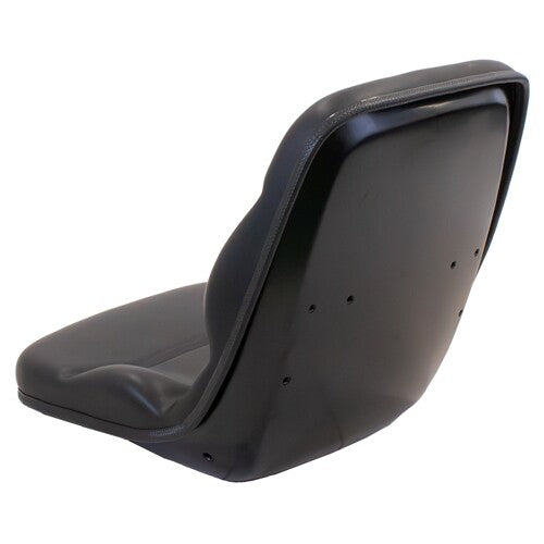 Caterpillar Forklift Replacement Bucket Seat w/High-Back & OPS Ready - Fits Various Models - Black Vinyl