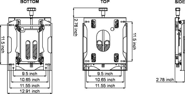 Universal Low Profile Replacement Suspension