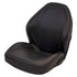 John Deere Tractor High-Back Replacement Bucket Seat (Cut and Sew) - Fits Various Models - Black Vinyl