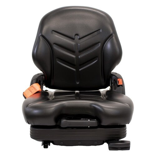 Ariens 2148 Lawn Mower Replacement Low Profile Seat & Mechanical Suspension w/OPS & Slide Rails - Black Vinyl
