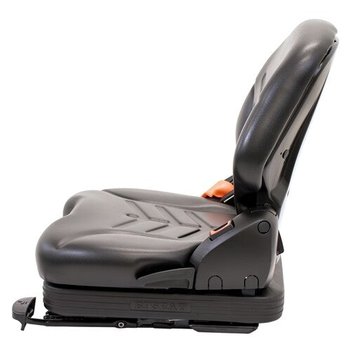 Bad Boy Lawn Mower Replacement Low Profile Seat & Mechanical Suspension w/OPS & Slide Rails - Fits Various Models - Black Vinyl