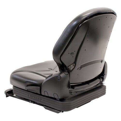 Cub Cadet Lawn Mower Replacement Low Profile Seat & Mechanical Suspension w/OPS & Slide Rails - Fits Various Models - Black Vinyl