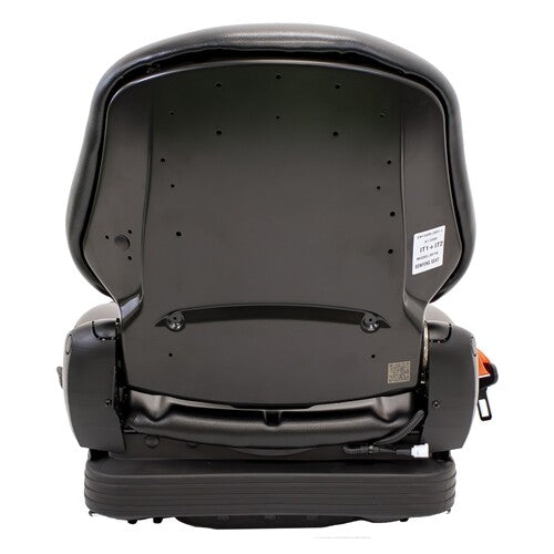 Grasshopper Lawn Mower Replacement Low Profile Seat & Mechanical Suspension w/OPS & Slide Rails - Fits Various Models - Black Vinyl