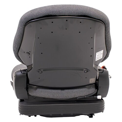 Dixon Lawn Mower Replacement Low Profile Seat & Mechanical Suspension w/OPS & Slide Rails - Fits Various Models - Gray Cloth