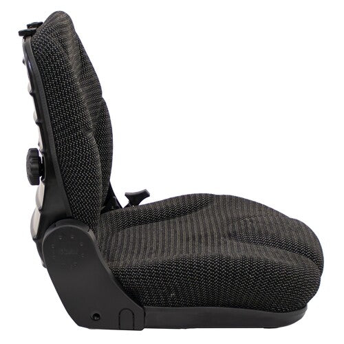 Case Dozer Replacement Seat Assembly - Fits Various Models - Black Cloth