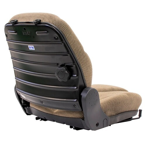 Case IH Tractor Replacement Seat Assembly - Fits Various Models - Beige Cloth