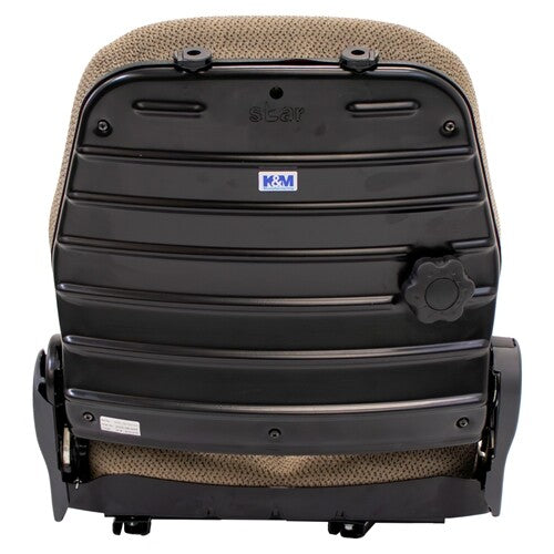JCB Telehandler Replacement Seat Assembly - Fits Various Models - Beige Cloth