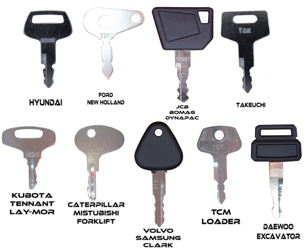 100 Key Construction/Heavy Equipment Multi Set