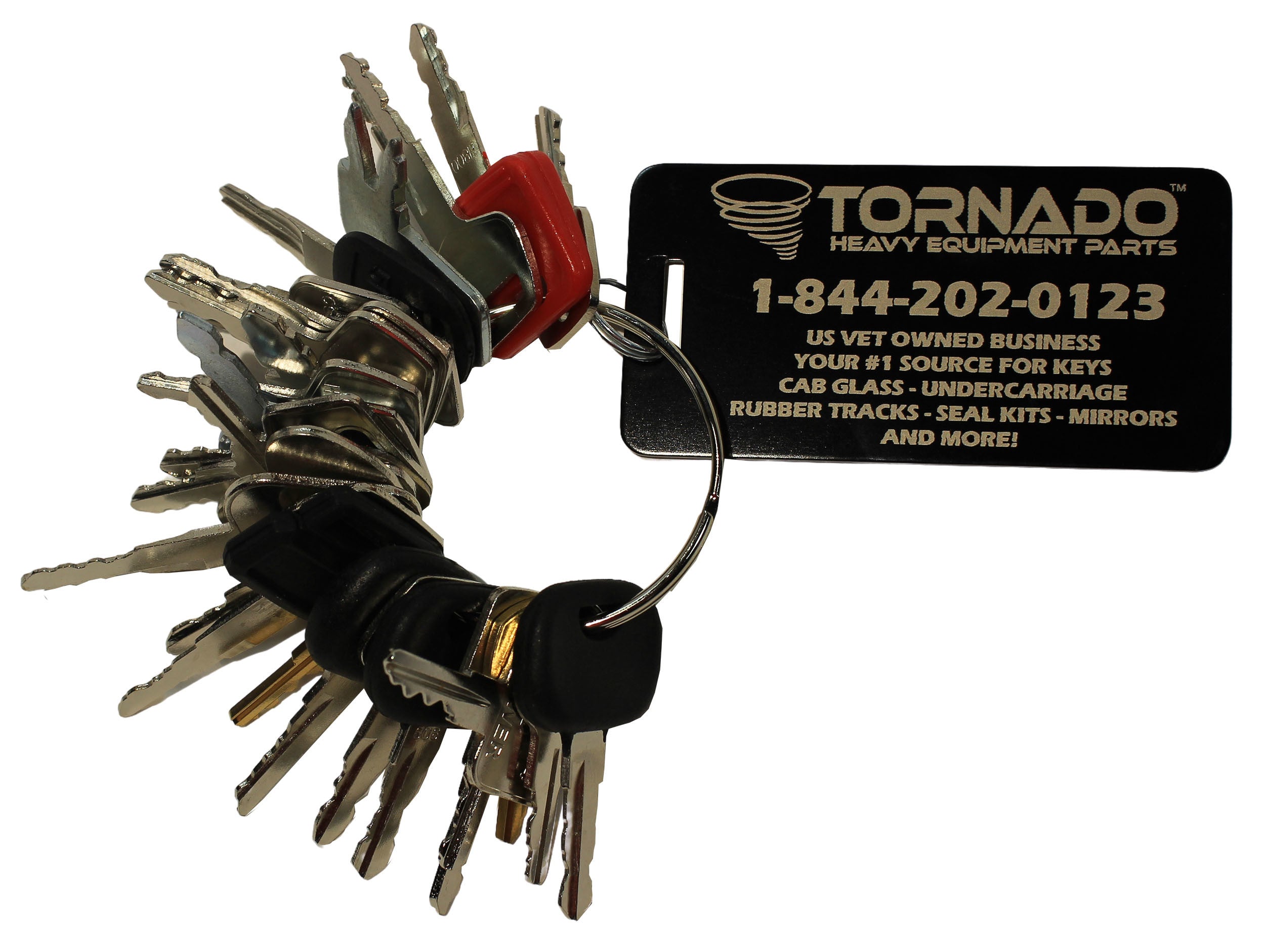 50 Equipment Key Set | Construction Ignition Key Set | Equipment Key ...