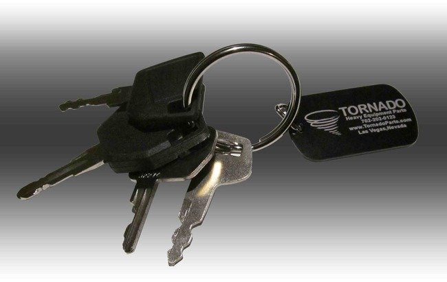 JCB 4 Key Replacement Set | Tornado Heavy Equipment Parts