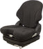John Deere Skid Steer Seat & Air Suspension - Fits Various Models - Black Cloth