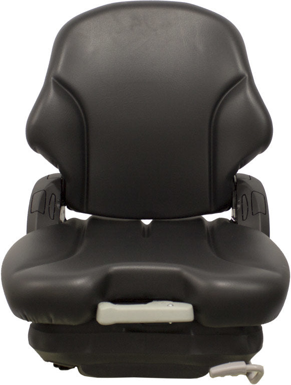 Case Dozer Seat & Mechanical Suspension - Fits Various Models - Black Vinyl