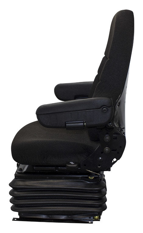 Case Dozer Seat & Air Suspension - Fits Various Models - Gray Cloth