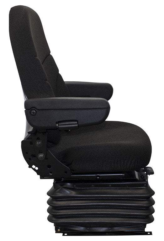 New Holland Dozer Replacement Seat & Air Suspension - Fits Various Models - Gray Cloth