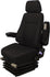 Volvo EC140B Excavator Replacement Seat & Air Suspension - Black Cloth