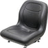 Mustang Skid Steer Replacement Bucket Seat - Fits Various Models - Black Vinyl
