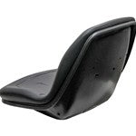 Case 570 LXT Skip Loader Replacement Bucket Seat - Black Vinyl