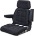 New Holland Wheel Loader Seat Assembly - Fits Various Models - Black Cloth