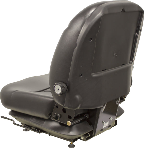 Ditch Witch Trencher Seat & Mechanical Suspension - Fits Various Models - Black Vinyl