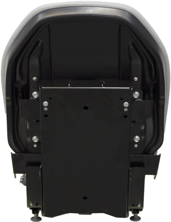 Skytrak Telehandler Replacement Seat & Mechanical Suspension - Fits Various Models - Gray Vinyl