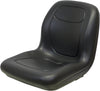 New Holland Compact Tractor Bucket Seat - Fits Various Models - Black Vinyl